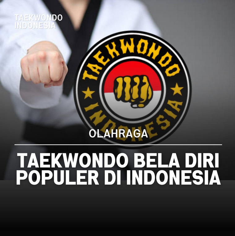 Taekwondo bela diri populer di Indonesia Taekwondo Indonesia Dojang bulldogtc